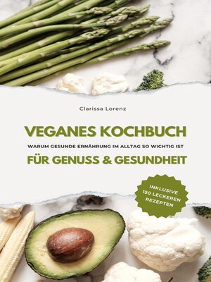 cover image of Veganes Kochbuch für Genuss & Gesundheit